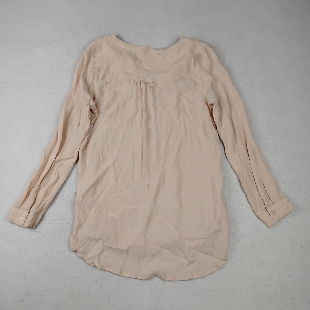 Pleione Blouse In Cream Size Womans Medium - Picture 3 of 5